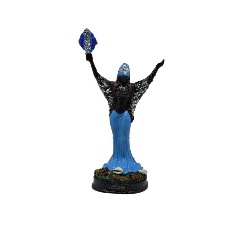 Imagem Orixá Iemanjá 15 cm em Resina Umbanda E Candomblé