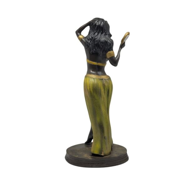 Imagem Exclusiva Orixá Oxum Espelho Realista 23CM - Image 4