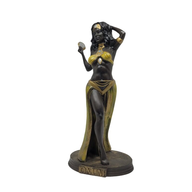 Imagem Exclusiva Orixá Oxum Espelho Realista 23CM