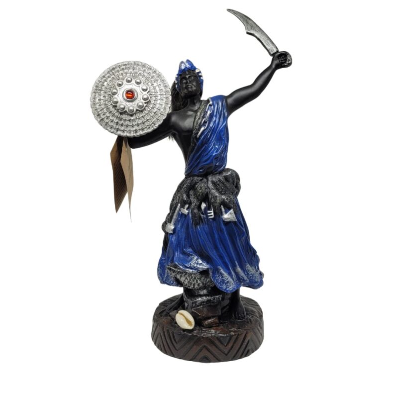 Imagem Ogum Orixa 30 cm Camasi Guimarães