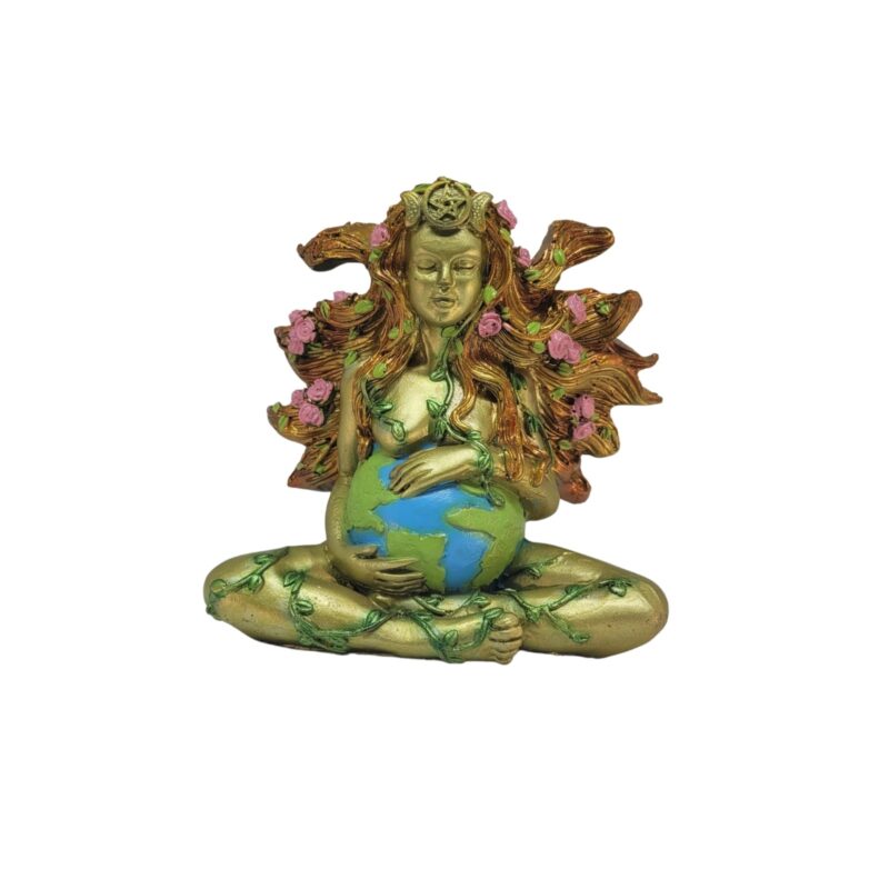 Mãe Terra Estátua Fada Gaia 15 Cm