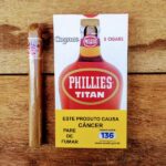 Charuto Phillies Titan Conhaque – Unidade