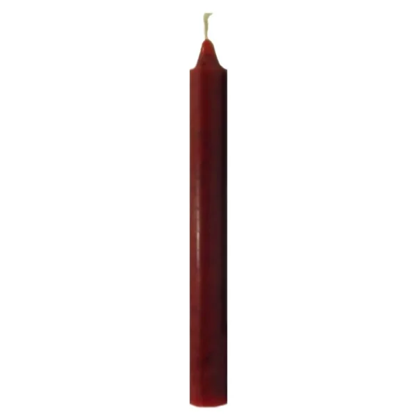 Vela Palito Marrom C/ 15 Unidades – 17Cm