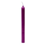 Vela Palito Violeta C/ 15 Unidades – 17Cm