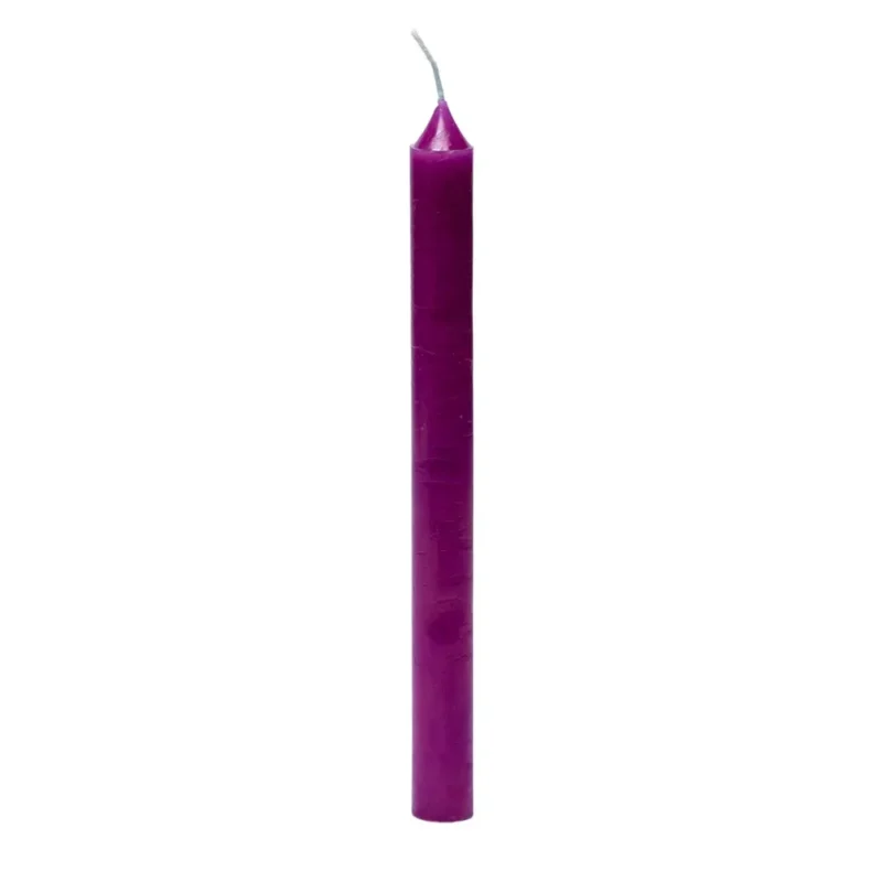Vela Palito Violeta C/ 30 Unidades – 17Cm