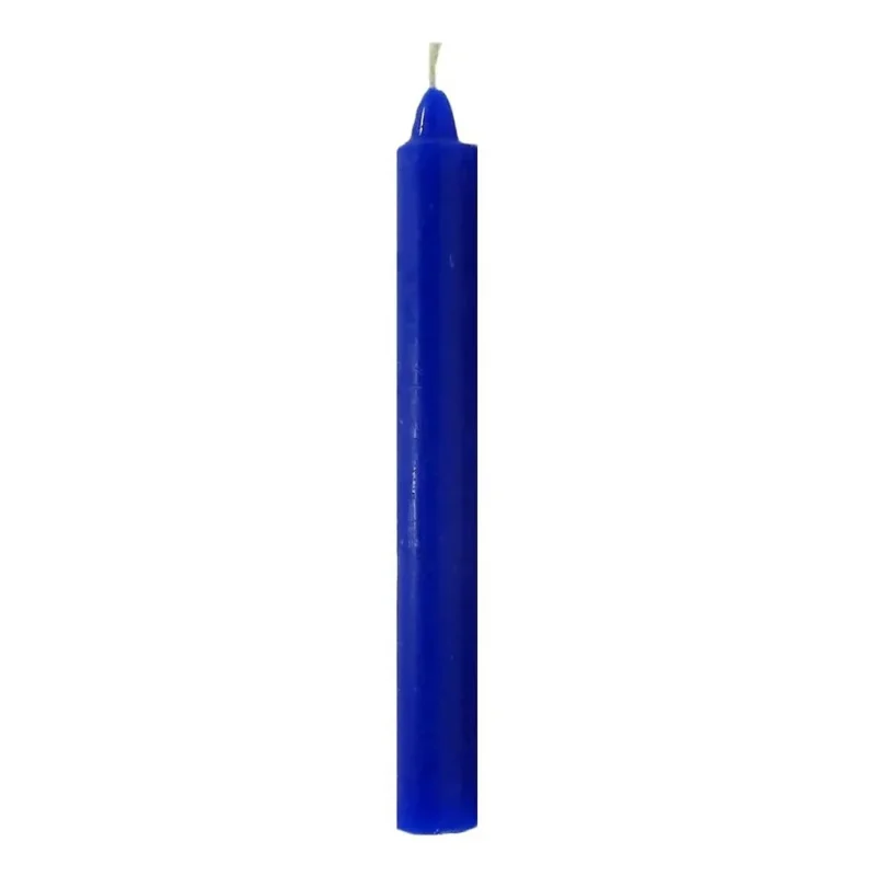 Vela Palito Azul Marinho C/ 30 Unidades – 17Cm