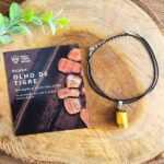 Colar De Pedra Rolada - Olho De Tigre