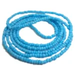 Colar Guia De Miçanga – Azul Claro