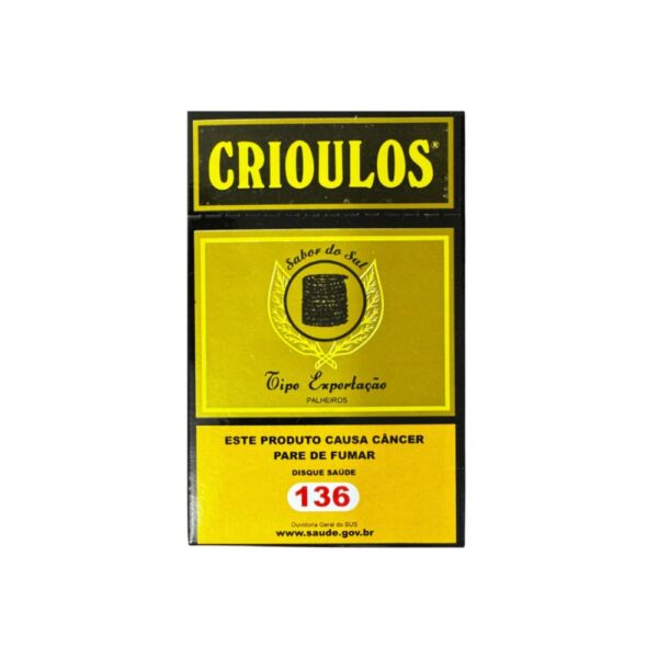 Cigarro de Palha Crioulos Tipo Exportação
