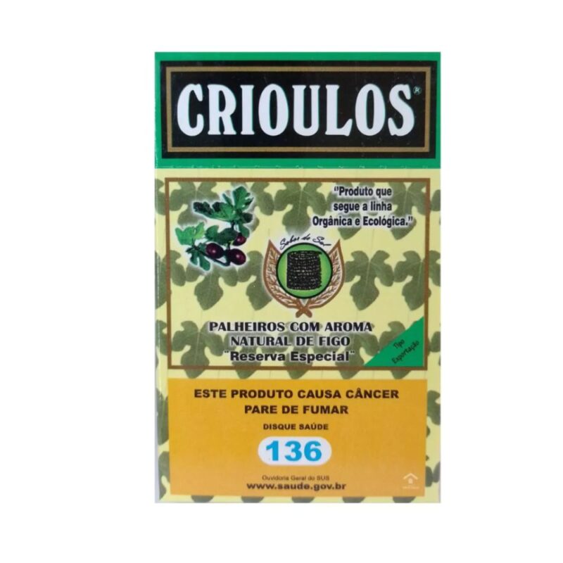 Cigarro de Palha Crioulos c/ 14 unidades / Aroma Figo