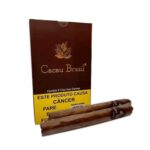 Charuto Cacau Brasil Corona Marrom Chocolate - Caixa contendo 5 unidades
