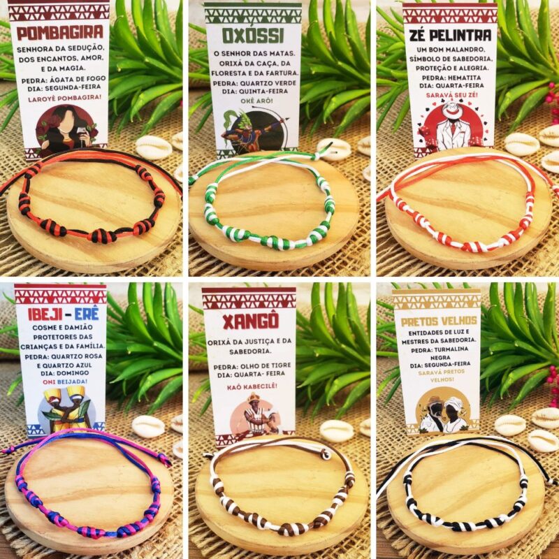 Pulseira Orixas varios modelos