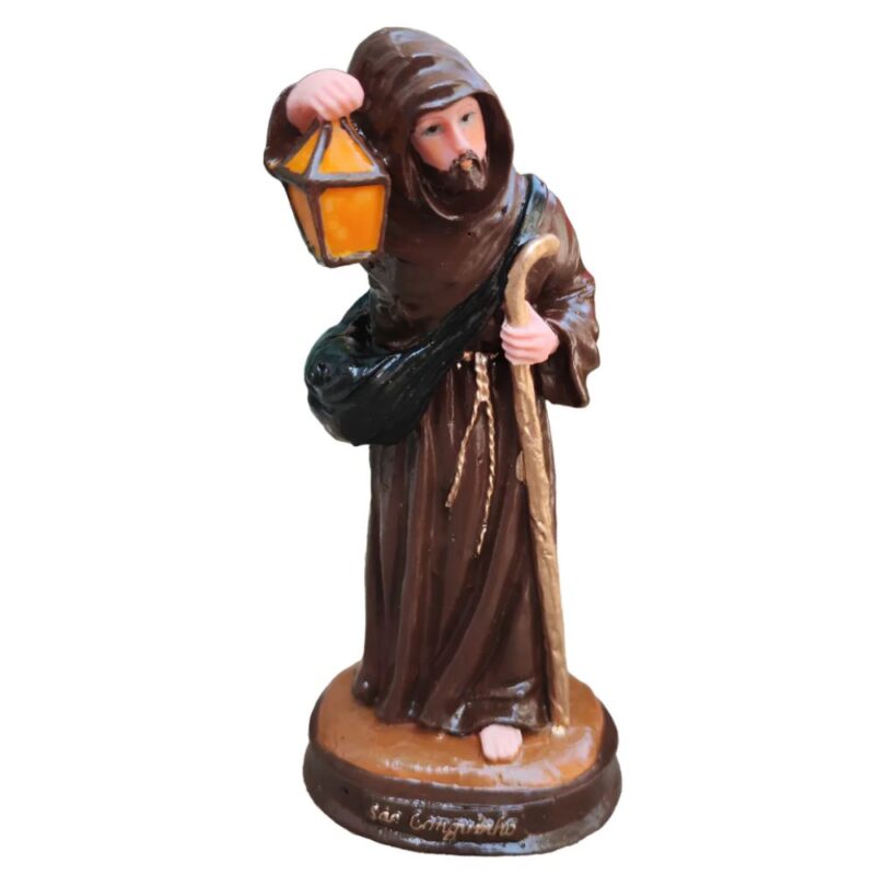 São Longuinho Imagem Em Resina 14 Cm