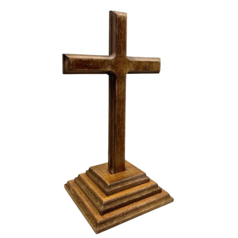 Cruz De Madeira Cruzeiro Das Almas 32 Cm Reforçado Madeira
