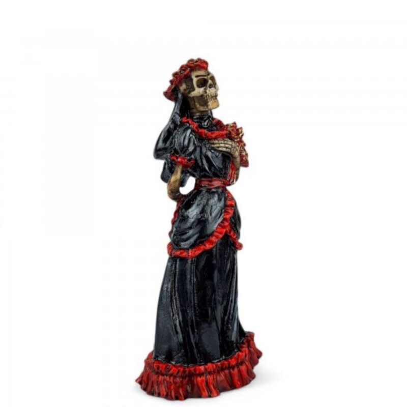 Pomba gira Rosa Caveira Imagem 25 cm